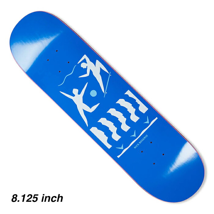 【スケボー/スケートボードデッキ】【送料無料】POLAR SKATE CO. (ポーラー・スケート・カンパニー)Cut Out Blue / 8.125