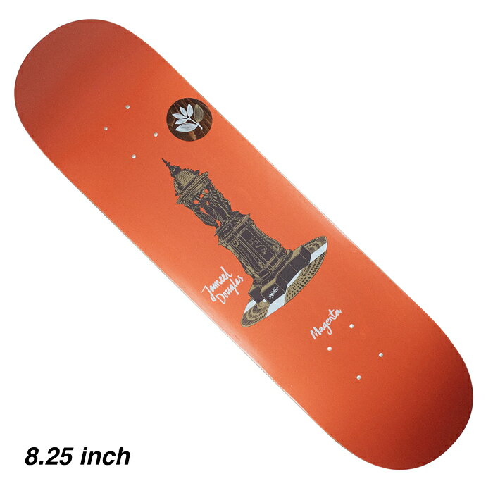【スケボー/スケートボード/スケボーデッキ/スケートボードデッキ】MAGENTA SKATEBOARDS (マゼンタ・スケートボード) デッキ RELIC SERIES JAMEEL DOUGLAS 8.25インチ / DECK arktzスケートバッグ付き