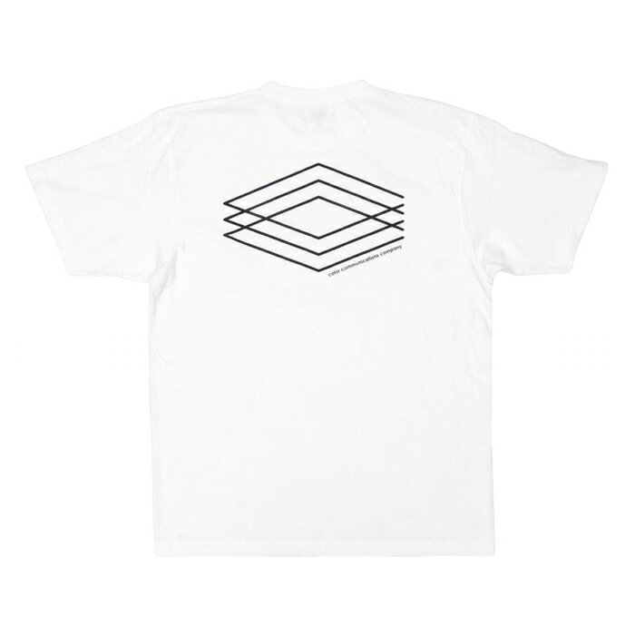 Rakuten - 【スケートボード / Tシャツ】【送料無料】COLOR COMMUNICATIONS (カラーコミュニケーションズ) 3C DIAMONDS TEE - WHITE