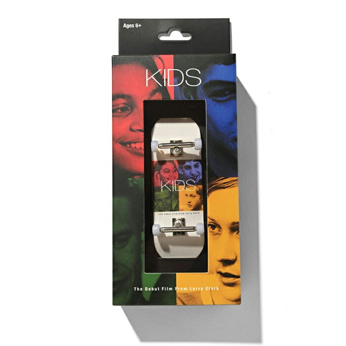 【指スケ / フィンガーボード】KIDS WHITE POSTER DESIGN FINGERBOARD