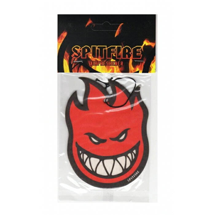 【エアフレッシュナー/ スケートボード】SPITFIRE WHEELS(スピットファイヤー・ウィール) BIG HEAD FRE..