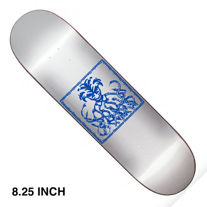 【スケボー/スケートボードデッキ】【送料無料】LIMOSINE (リモジン)SNAKE PIT / METALLIC8.25