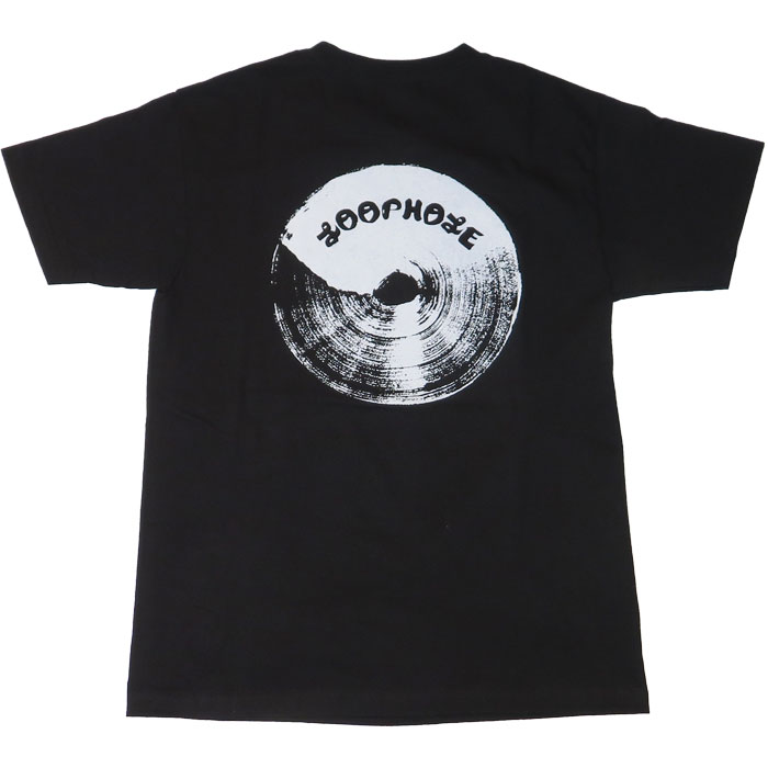 【スケートボード / Tシャツ】LOOPHOLE WHEELS (ループホール・ウィール)BRUSH LOGO S/S TEE / BLACK