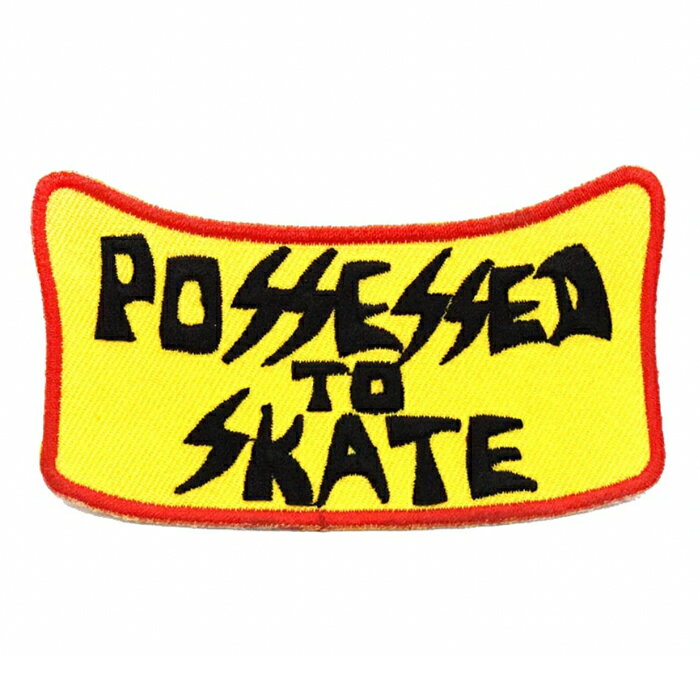 Rakuten - 【PATCH / パッチ 】【送料無料】SUICIDAL SKATES (スイサイダル・スケート)POSSESSED TO SKATE PATCH スケートボードアパレル/パッチ
