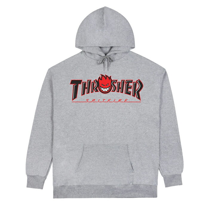 【フーディ/スケボー】【送料無料】THRASHER MAGAZINE (スラッシャー.・マガジン) x SPITFIRE WHEELS (..