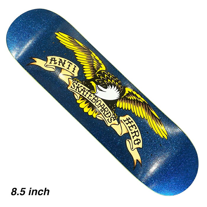 【スケボー/スケートボードデッキ】【送料無料】ANTIHERO SKATEBOARDS(アンチヒーロー・スケートボード)CLASSIC EAGLE8.5