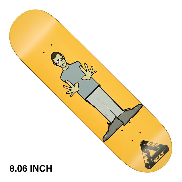 【スケボー/スケートボードデッキ】【送料無料】PALACE SKATEBOARDS(パレス・スケートボード) BRADY PRO SPRING 2026 / 8.06"×31.38"イ..
