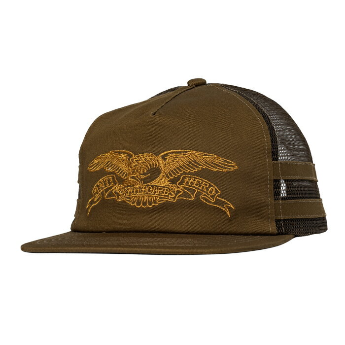 ANTI HERO メッシュ　キャップ ホワイト THRASHER（スラッシャー） メッシュキャップ ANTIHERO MAG BANNER