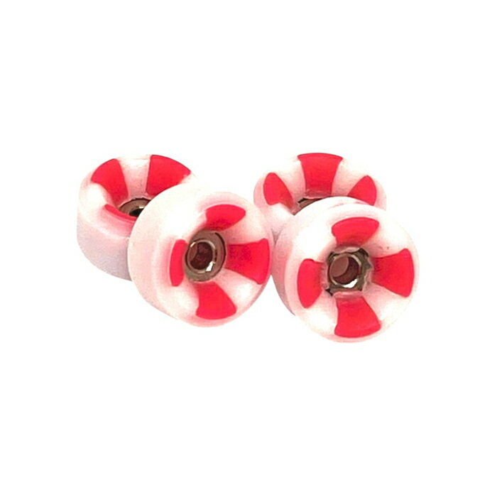Rakuten - 【指スケウィール / フィンガーボード】FEEL IRIE SOFT WHEEL / 白赤FINGERBOARD