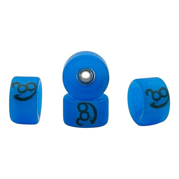 乐天商城 - 【指スケウィール / フィンガーボード】UAG F.B HACK WHEELS BIRTH ONINAKI / GLITCH BLUE (CHUBBY) 5mm x 8.8mm / FINGERBOARD