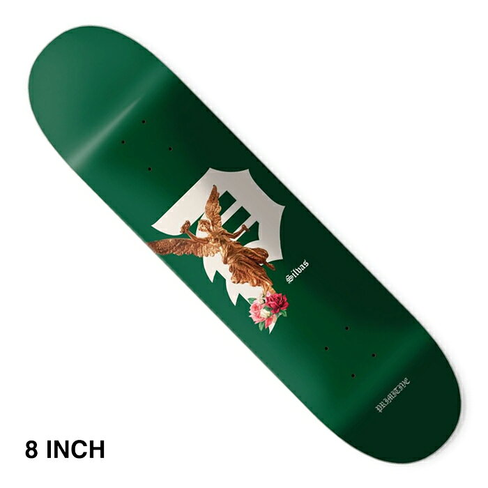 【スケボー/スケートボードデッキ】【送料無料】PRIMITIVE (プリミティブ) SILVAS VICTORY DECK / GREEN8