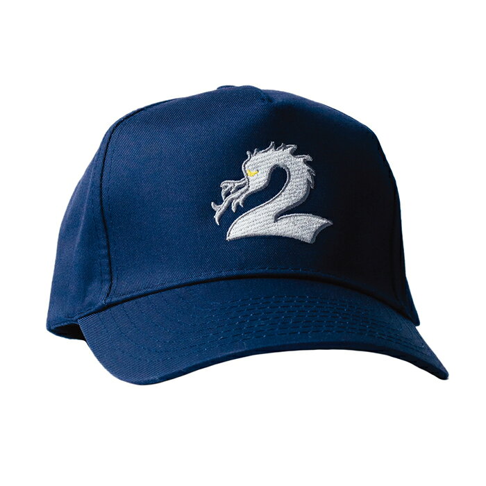 【キャップ/スケートボード】【送料無料】2 RISER PADSDRAGON HAT / NAVY