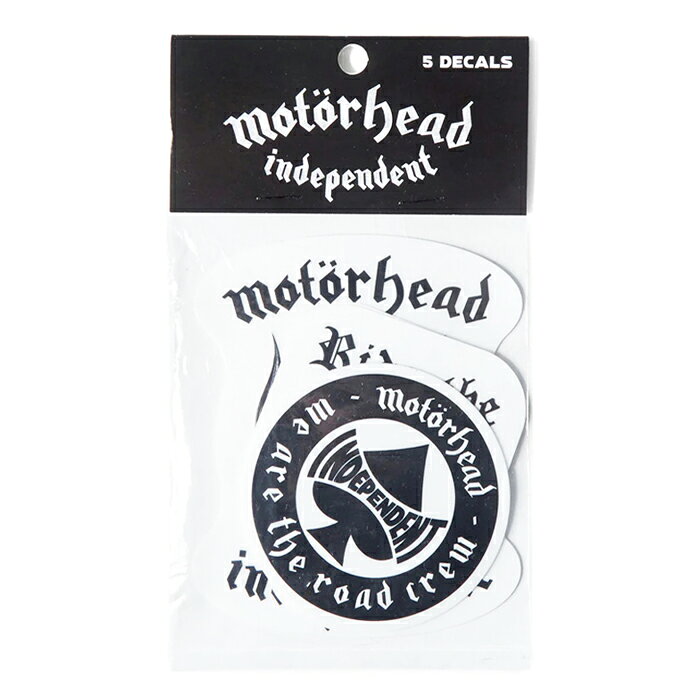 【STICKER PACK /スケートボード】INDEPENDENT x MOTÖRHEAD STICKER PACK 5枚入りステッカー/スケートボード