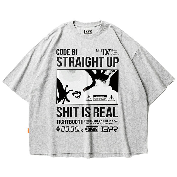 【スケートボード / Tシャツ】【送料無料】TIGHTBOOTH (タイトブース)VISIBLE HUMAN S/S T-SHIRT - GRAYスケートボード / アパレル