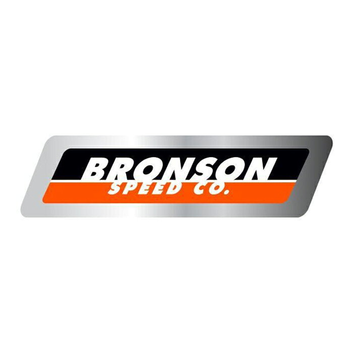 【STICKER /スケートボード】BRONSON SPEED CO. (ブロンソン・スピード・カンパニー) SPOT LOGO STRIP / SILVER FOIL5