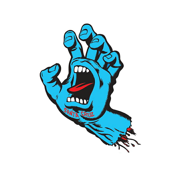 【STICKER /スケートボード】SANTA CRUZ (サンタクルズ) SCREAMING HAND STICKER 3