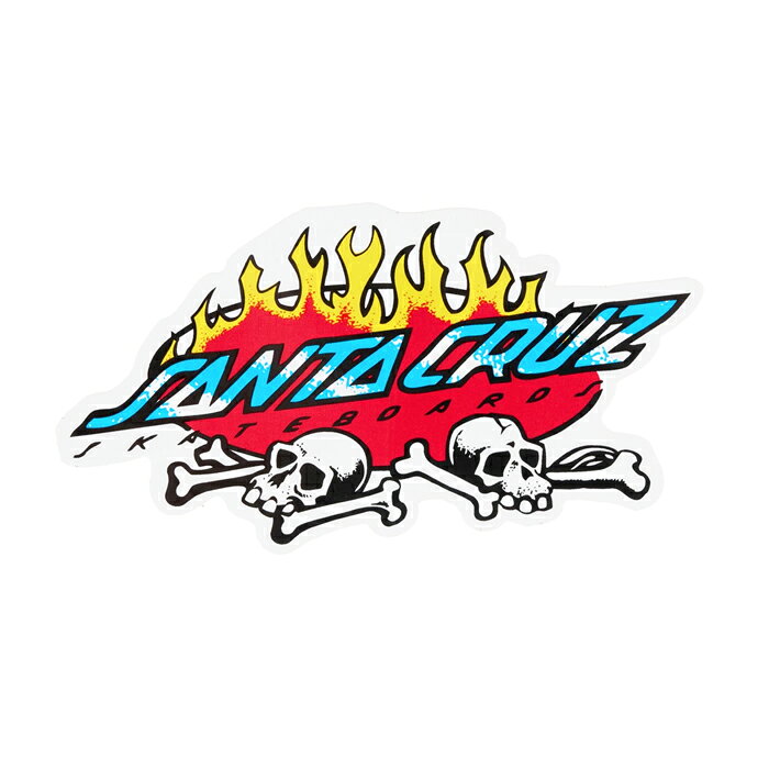 【STICKER /スケートボード】SANTA CRUZ (サンタクルズ) SALBA VOODOO PIT STICKER 4.25