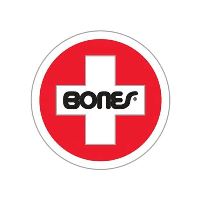 【STICKER /スケートボード】BONES BEARINGS (ボーンズ・ベアリング)SWISS ROUND S...