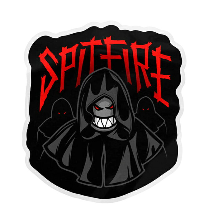 サンフランシスコ発スケートボードウィールカンパニーSPITFIRE WHEELS (スピットファイヤー・ウィール) 。 RITUALのステッカーです。 SIZE 約 11.4 x 12.8 cm 注意：モニターの発色の具合によって実際のものと色が異なる場合がございます。SPITFIRE WHEELS / RITUAL STICKER