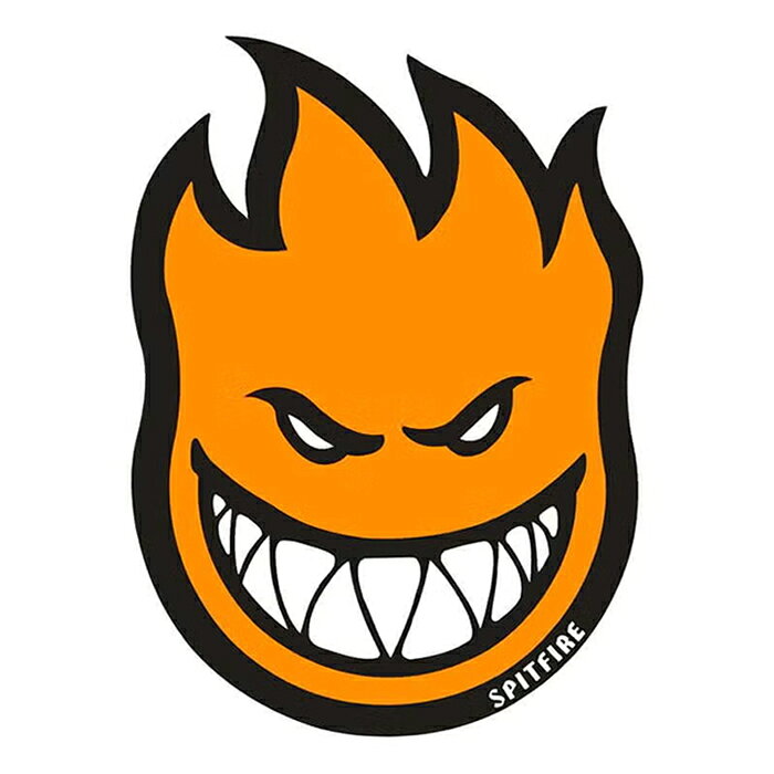 サンフランシスコ発スケートボードウィールカンパニーSPITFIRE WHEELS (スピットファイヤー・ウィール) 。 FIREBALLのステッカーです。 SIZE 約 20.7 x 29.7 cm 注意：モニターの発色の具合によって実際のものと色が異なる場合がございます。SPITFIRE WHEELS / FIREBALL STICKER LARGE ORANGE