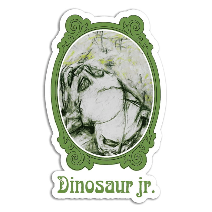 Color Barsによるオフィシャルライセンス"Dinosaur Jr."コレクション。 ALL OVER ME のステッカーです。 SIZE 約 5.7 x 10 cm 注意：モニターの発色の具合によって実際のものと色が異なる場合がございます。COLOR BARS (カラー・バー) / ALL OVER ME STICKER