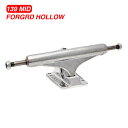 【トラック /スケートボード】【送料無料】INDEPENDENT (インディペンデント ) STAGE 4 FORGED HOLLOW SILVER / MIDサイズ 139 (1セット)対応幅 7.8"~8.2"インチ