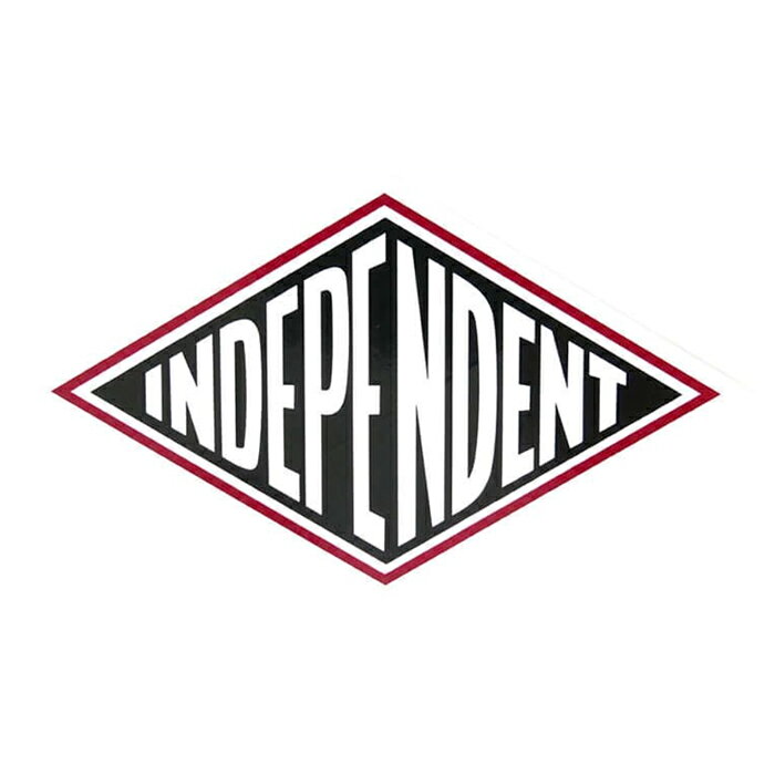 BUILT TO GRINDなどのハードコアなスローガンを掲げるトラックカンパニー"INDEPENDENT TRUCKS CO." SUMMIT のステッカーです。 SIZE 約 10.3 x 6cm 注意：モニターの発色の具合によって実際のものと色が異なる場合がございます。INDEPENDENT / SUMMIT STICKER 4"inch