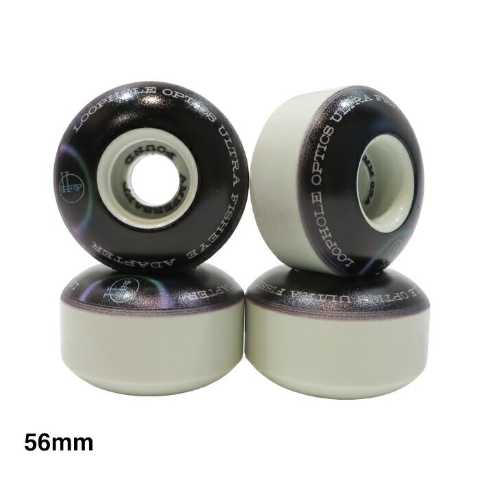 【ウィール/スケートボード】【送料無料】LOOPHOLE×AMPERSAND POUNDCRUISER WHEELS / 86B / 56mm