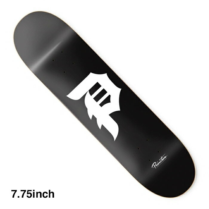 【スケボー/スケートボードデッキ】【送料無料】PRIMITIVE (プリミティブ) DIRTY P CORE BLACK 7.75
