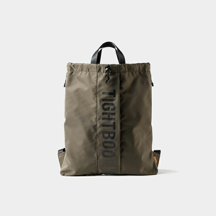 Rakuten - 【ナップサック/スケートボード】【送料無料】TIGHTBOOTH / LOGO KNAPSACK / OLIVEスケートボードアパレル / バッグ