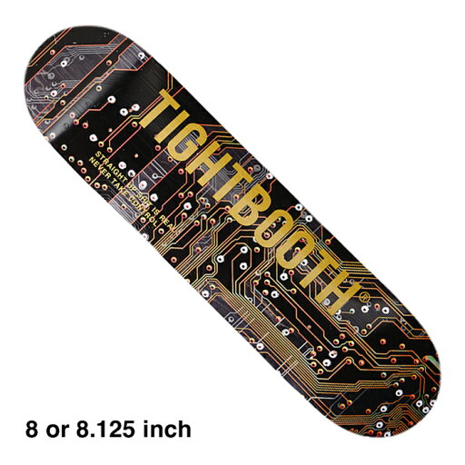 【スケボー/スケートボードデッキ】【送料無料】TIGHTBOOTH(タイトブース) CHIP LOGO デッキ 8 or 8.125 インチ/ DECK 【スケボー/スケートボードデッキ】【送料無料】TIGHTBOOTH(タイトブース) CHIP LOGO デッキ 8 or 8.125 インチ/ DECK