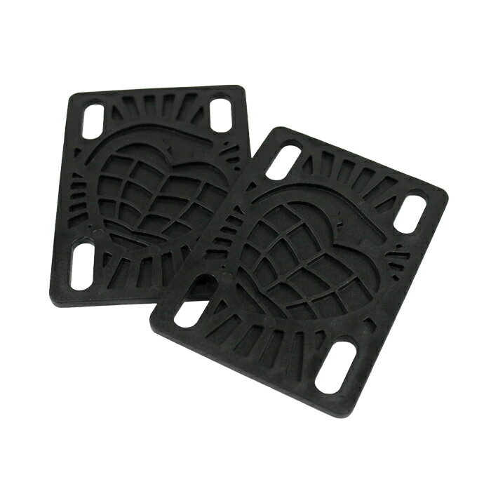 【ライザーパッド/ スケボー/スケートボード】THUNDER TRUCKS (サンダー・トラック) RISER PADS / BLACK1/8