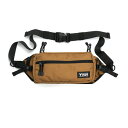 【ウエストバッグ/ ショルダーバッグバッグ/ スケートボード】VAGA (バガ) Magic Pocket Expandable Waist Bag CAMEL