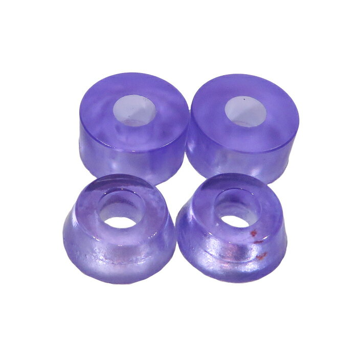 【ブッシュ/スケートボード】【送料無料】VENTURE TRUCKS (ベンチャー・トラック) BUSH90 DURO / CLEAR PURPLEスケボー / スケートボードパーツ
