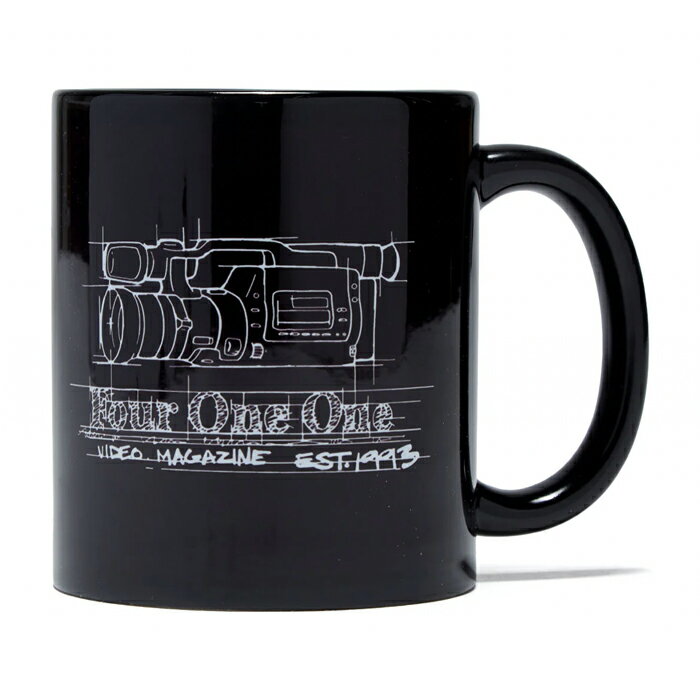 【マグカップ /MUG CUP】411 VIDEO MAGAZINE (411・ビデオ・マガジン)VX MUG