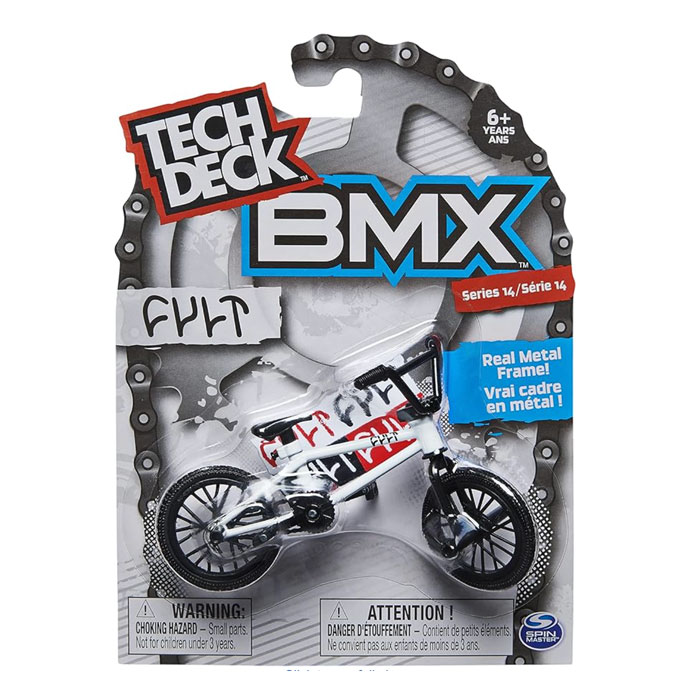 【指スケ / 指BMX】TECH DECK (テック・デッキ） BMX Vol.4 CULT / WHITE ミニBMX / 指BMX