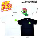 【SALE】SANTA CRUZ(サンタクルーズ)/SANTA CRUZ×MARS ATTACKS/MARTIAN HAND TEE/マーズアタック！