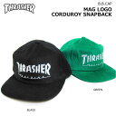 ySALEzTHRASHERiXbV[j/B.B.Lbv/MAG LOGO CORDYROY CAP