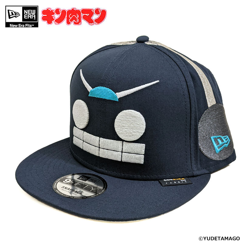 【キン肉マン】NEW ERA/9 FIFTY/ コーデュラ ”ステカセキング”（NAVY-蓄光刺繍）/アークティーズ限定/CORDURA/ベースボールキャップ/