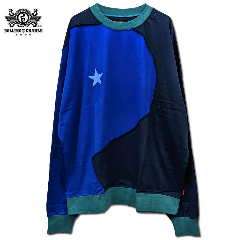 【ロリクレ】ROLLING CRADLE(ローリングクレイドル) /R LONG SLEEVE［NAVY］ /長袖Tシャツ