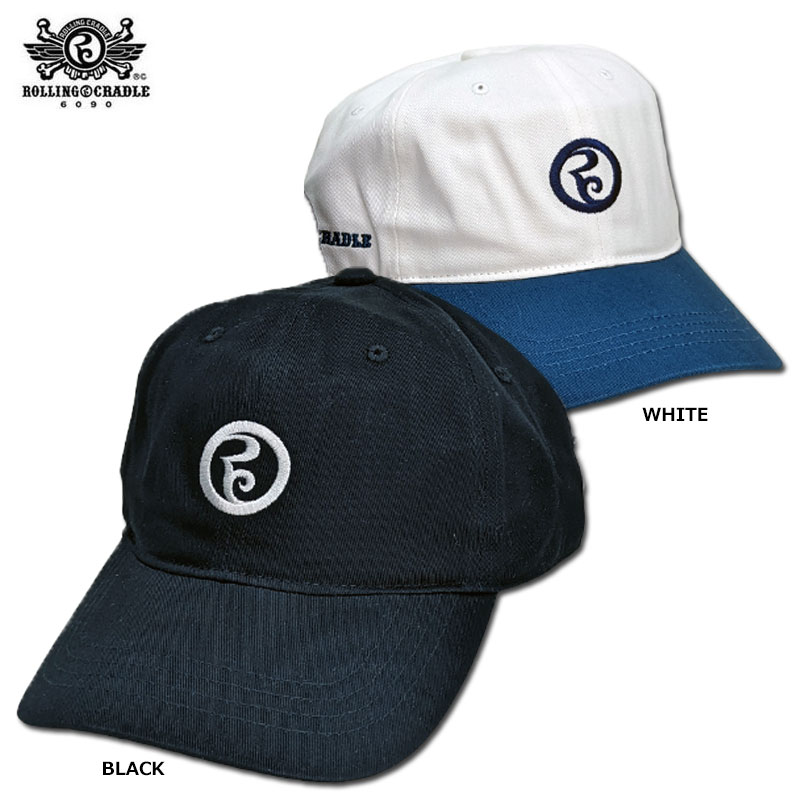 楽天arktz＆DBA【SALE】【ロリクレ】ROLLING CRADLE（ローリングクレイドル）/LOGO CLASSIC CAP［BLACK］/キャップ