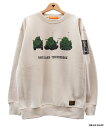 【SALE】THUNDERBOX(サンダーボックス)/TB SANDLAND KING ARMY TANK CORPS NO.104 SWEAT/トレーナー/ク...