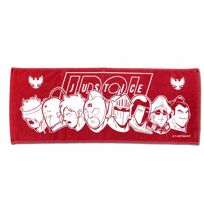 【キン肉マン】アイドル超人フェイスタオル（バーガンディー）/KINNIKUMANIA COLLECTIONのサムネイル