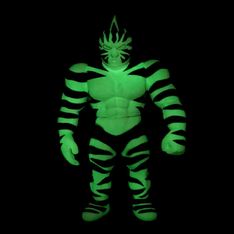 【予約】【2026年6月下旬入荷予定】【キン肉マン】FIVESTAR TOY×SpiceSeed/ NSC-EX キン肉マン・ゼブラ（蓄光 ver.）/ファイブスター・トイ/スパイスシード/ソフビ/フィギュア 2