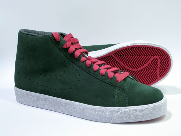�ڥݥ����10�ܡ�NIKEBLAZERSB/361[NOBLEGREEN&times;RAZZLE]