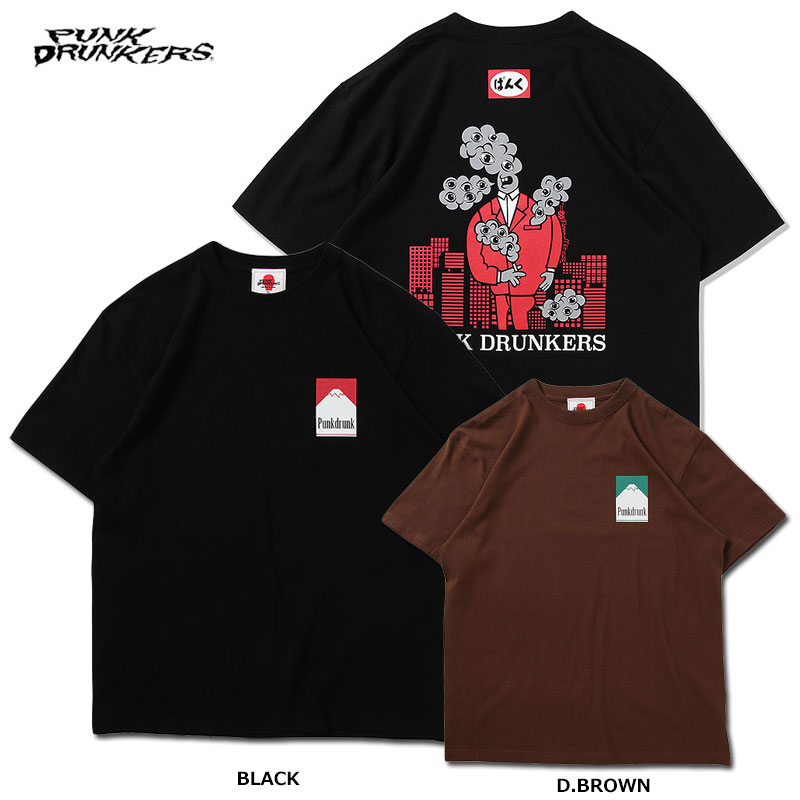 乐天商城 - PUNK DRUNKERS(パンクドランカーズ)/SMOKE.TEE