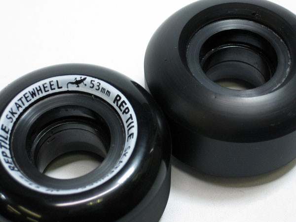 【スケボー/スケートボード/パーツ】REPTILE/ソフトウィール/BLACK 53mm