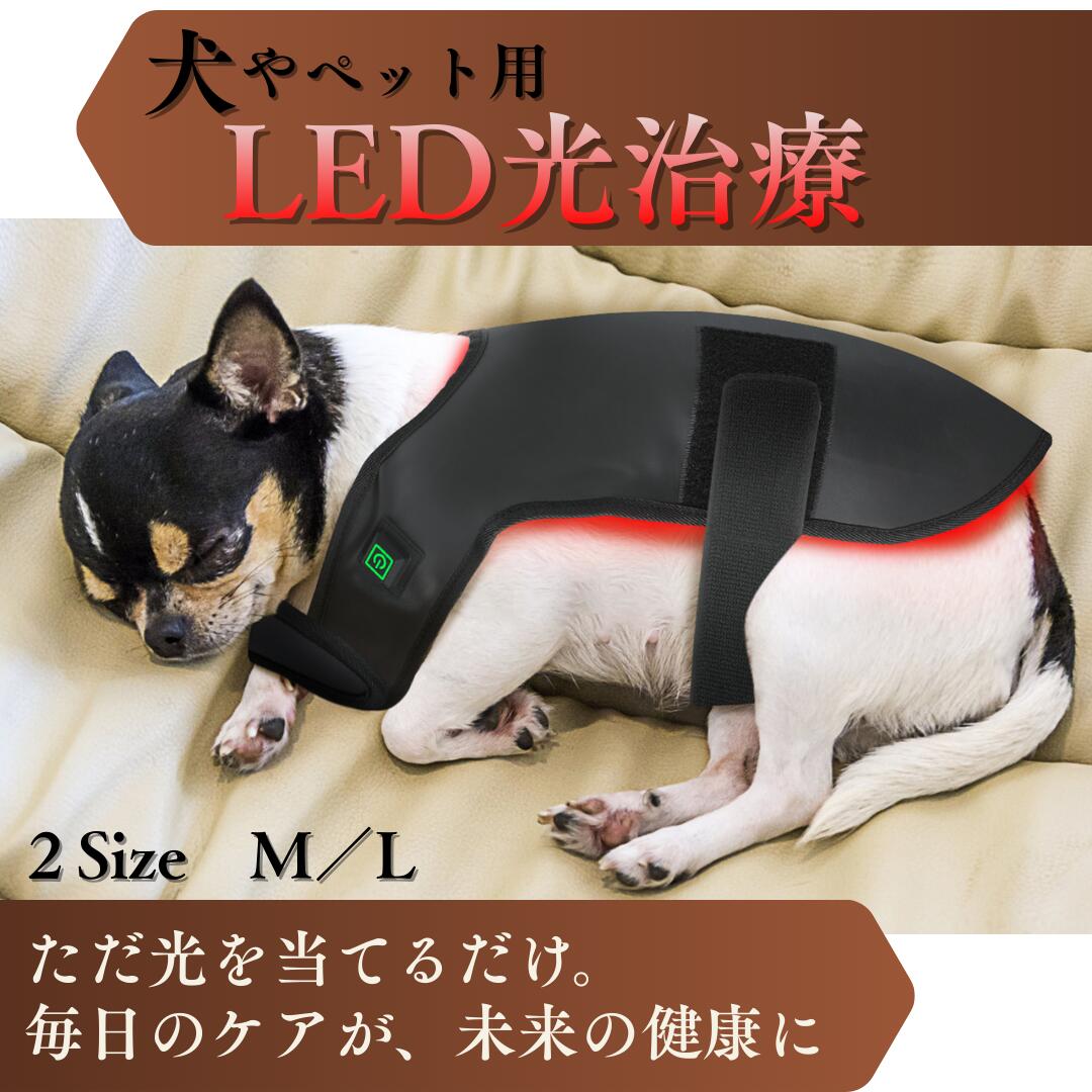 犬・ペット用 LED 光治療 デバイス｜Red Light Therapy レッドライト セラピー 健康 光エステ 関節炎 健康 コラーゲンマシン エイジングケア ヒーライト 光治療 犬専用 ペット 犬