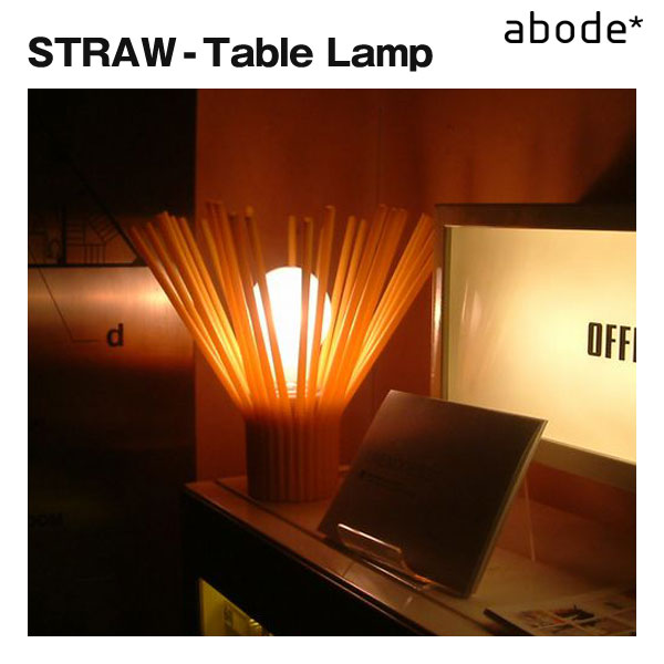 ABODE STRAWSTRAW-Table Lamp ơ֥סڥܡɡ    ƥꥢ ̲ ޯ 饤 ơ֥饤 ǥ饤 ⥷   ޤ߷ ߥ 