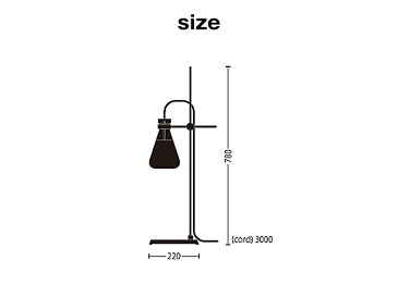 ABODE FLASK【FLASK - Table Lamp】テーブルランプ【アボード】日本製 津留敬文 おしゃれ 照明 テーブルライト デスクライト オモシロ ライトスタンド お洒落 面白 インテリア 北欧風 雑貨